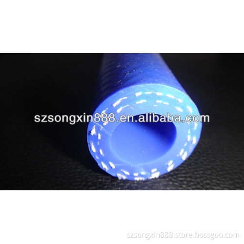 Cotton braided rubber hose